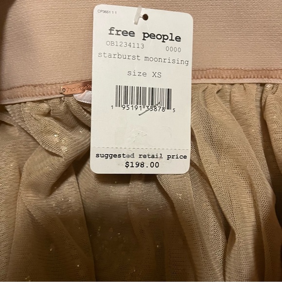 NWT Free People Tutu Skirt ‘Can't Stop The Feeling’ in Starburst Moonrising - Picture 10 of 10